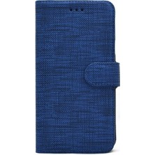 Pilanix Samsung Galaxy S10 Plus Kılıf Kumaş Desenli Cüzdanlı Standlı Kapaklı Kılıf