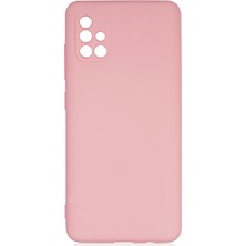 Pilanix Samsung Galaxy A51 Kılıf Kamera Korumalı Içi Süet Mara Lansman Silikon