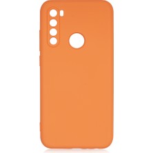 Pilanix Xiaomi Redmi Note 8 Kılıf Kamera Korumalı Içi Süet Mara Lansman Silikon