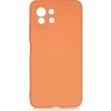 Pilanix Xiaomi Mi 11 Lite Kılıf Kamera Korumalı Içi Süet Mara Lansman Silikon