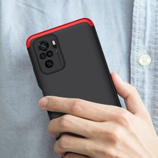 Pilanix Xiaomi Redmi Note 10S Kılıf 3 Parça 360 Ays Kapak