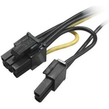 Detay Kablo Power Kablosu 2x Sata To Pcı-E 8 Pin (6+2 Pin)