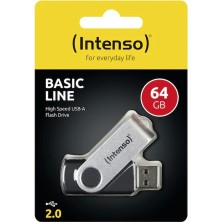 Intenso Basic Line 64 GB USB 2.0 Flash Bellek