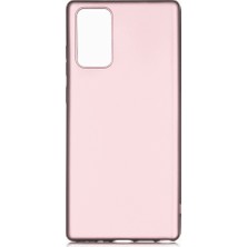 Pilanix Samsung Galaxy Note 20 Kılıf Ultra Ince Mat Silikon
