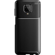 Pilanix Xiaomi Redmi Note 9s Kılıf Deri Desenli Lux Negro Silikon