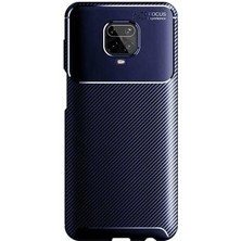 Pilanix Xiaomi Redmi Note 9s Kılıf Deri Desenli Lux Negro Silikon