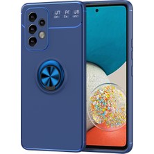 Pilanix Samsung Galaxy A73 Kılıf Yüzüklü Manyetik Ravel Silikon