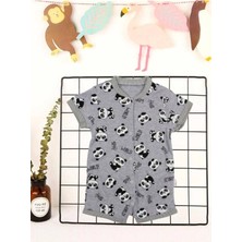 Baby Bonta Babybonta Panda Baskılı Tulum 1-3 Yaş