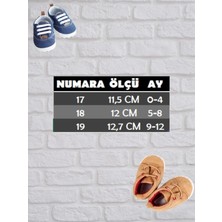 Baby Bonta Babybonta Kız Bebek Ipli Çiçek Nakışlı Patik 5-12 Ay