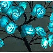 Sld LED Masa Lambası USB Çiçek Ağacı ile Ev Dekorasyon Yatak Odası Gece Masa Lambası Noel Düğün Yatak Odası  (Yurt Dışından)