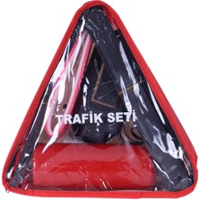 Özel Oto Aksesuar Üçgen Trafik Seti