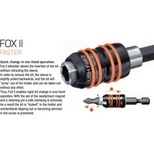 Ush Germany Fox Iı Pro Bits Tutucu 1/4'' 60MM Otomatik E6,3