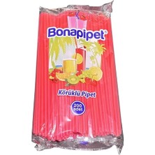 Bona Pipet Bonapipet Ince Körüklü 200 Adet(Karışık Renkli Paketler)