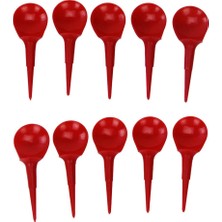 500PCS Plastik Yenilik Karşıtı Anti-Slice Golf Tees Sandalye Tees Divot Aletleri Kırmızı