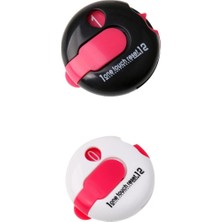 2pcs Mini Golf Inme / Çekim / Putt Sayı Sayaç Klipsi Pembe Siyah Beyaz Pembe + Siyah Pembe