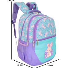 Kidessa 1057 Figürlü Anatomik Sırt Ilkokul Çantası - NKT01057 Su Yeşili-Tek Ebat