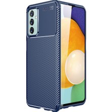 Pilanix Samsung Galaxy M23 Kılıf Karbon Desenli Lux Negro Silikon