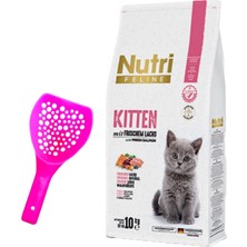 Nutri Feline Kitten Somon Etli 10KG Yavru Kedi Maması