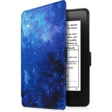 Cosmostech Amazon Kindle Paperwhite 4 E-Kitap Okuyucu Kılıfı Galaxy