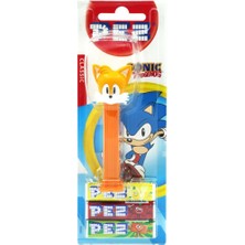 Unibon Pez Oyuncaklı Meyve Aromalı Şeker 3 x 8,5 Gram Sonic Serisi Tails Figürü