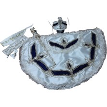 Kostumbu 6 Parça Sünnet Seti Krem Lacivert