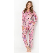 Doremi Rosy Uzun Kollu Bayan Pijama Takımı