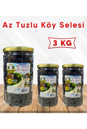 Zeytin Ana Az Tuzlu Köy Selesi Avantaj Paket 3x1 kg (S)