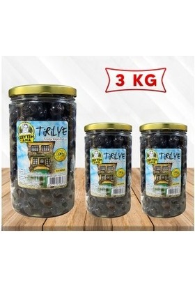 Zeytin Ana Tirilye Siyah Zeytin Avantaj Paket 3 x1 kg (S)