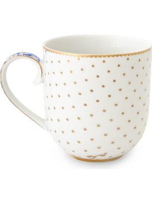 Pip Studio Royal White Beyaz Porselen Kupa 260 Ml