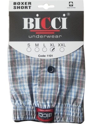 Bicci 10 Adet Bicci Poplin Boxer Külot Erkek