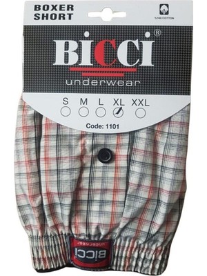 Bicci 10 Adet Bicci Poplin Boxer Külot Erkek