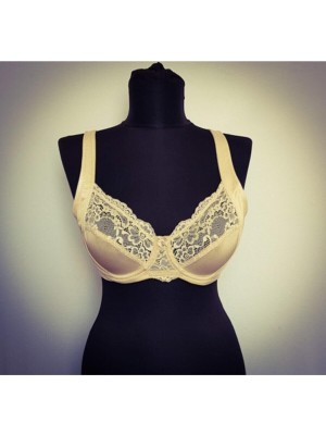 Yeni İnci 3 Adet Yeni Inci 1635 Süngersiz Telli Dantelli Toparlayıcı Sütyen