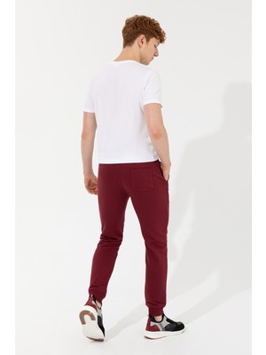 U.S. Polo Assn. Erkek Vişne Örme Pantolon 50257274-VR223