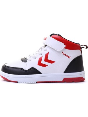 Hummel Melody Unisex Çocuk Spor Ayakkabı Beyaz 900199-2442 29 - Beyaz-Siyah-Kırmzı