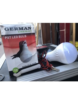 German Energy Pbt LED Ampul 5WAT Aküden 12W