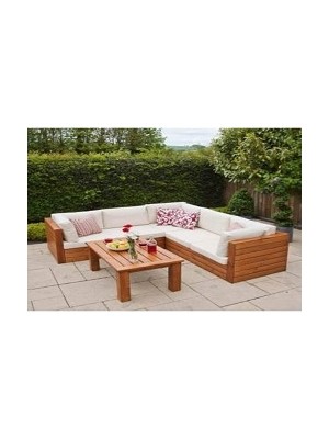 Ömür Konsept Ahşap Lambiri  Köşe Takımı