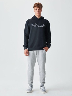 Ltb Rıgoma Kapüşonlu Logo Sweatshirt Antrasit