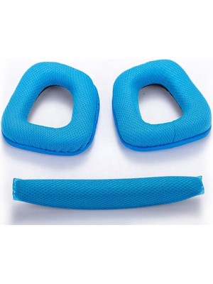 Schulzz Logitech G35 G930 G430 F450 Kafa Bandı ve Kulaklık Pedi Set Kulaklık Pedi Süngeri Headband