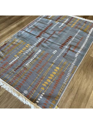 Eko Halı Arya Ar 34 Multy Yıkanabilir Çift Taraflı Modern Desenli Dokuma Kilim