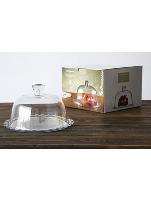 Paşabahçe 96874 Petite Patisserie Pastalık Fanus Kek Saklama Kabı