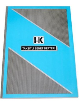 Ulaş Taksitli Senet Defteri Karton Kapak 100 Ypr