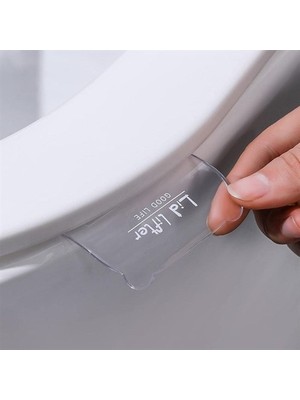 Buffer® Hijyenik Taşınabilir Yapışkanlı Tuvalet Koltuk Kaldırıcı Klozet Kapak Kaldırma Pedi Tutamacı