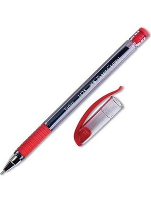 Faber-Castell Faber Castell Tükenmez Kalem 1425 Kırmızı  *10