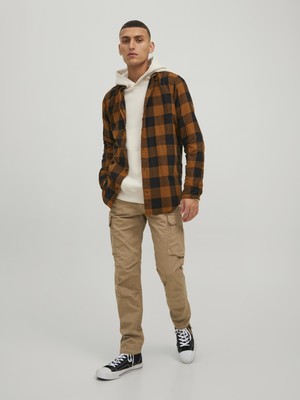 Jack & Jones Yandan Cepli Kargo Pantolon