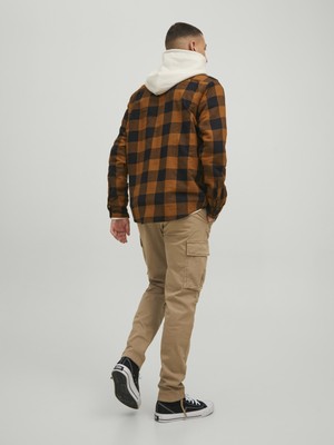 Jack & Jones Yandan Cepli Kargo Pantolon