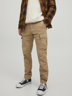 Jack & Jones Yandan Cepli Kargo Pantolon