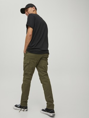 Jack & Jones Yandan Cepli Kargo Pantolon