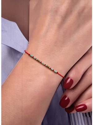 Rupen Kraft 14 Ayar Minimal Tasarım Altın Otantik Şans Bilekliği