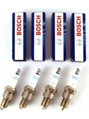 Bosch 0241235755 Buji Takımı – Şahin, Doğan, Kartal, R9, R11 1.6 Motor Uyumlu, Güvenli Ateşleme ve Korozyon Koruması