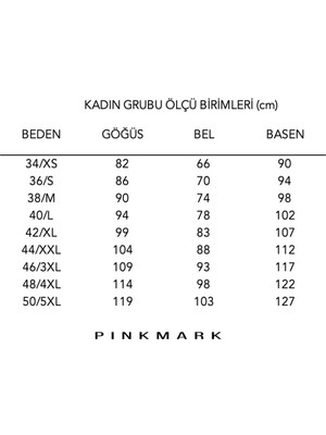 Pınkmark Kadın Gri Baskılı Askılı Gecelik PMEL25528